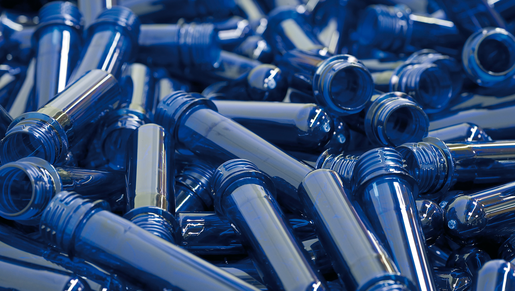 blue preforms